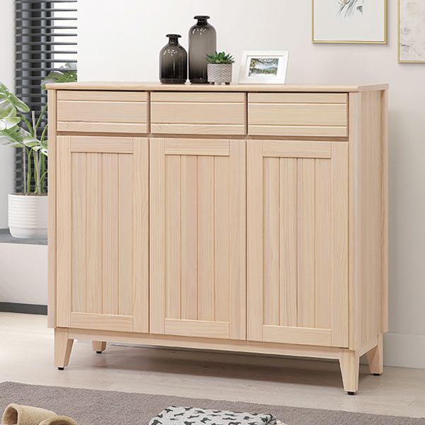 里都實木4尺鞋櫃 Hampton,漢汀堡,實木4尺鞋櫃,鞋櫃,櫃子,櫃類,三節式鋼珠滑軌,耐磨浮雕立體壓紋,A級紐西蘭松木,門片五金採用油壓緩衝鉸鍊