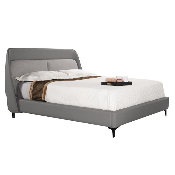 凱德雙人床-5尺/6尺 Hampton,漢汀堡,雙人床,床,床組,高級棉麻布靠枕,高密度泡棉,家具,6尺雙人床,5尺雙人床,臥室,五金腳座,溫馨舒適