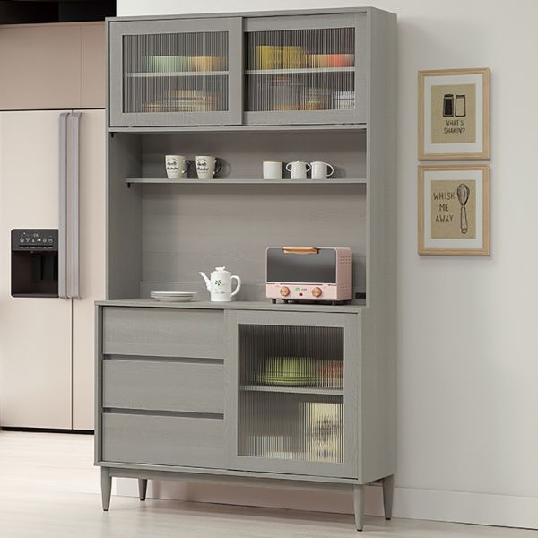 莫卡4尺碗盤櫃組 Hampton,漢汀堡,4尺碗盤櫃組,櫥櫃,櫃子,櫃類,鋼珠滑軌,不鏽鋼緩衝後鈕,木心板材質,實木腳架,長虹PS板,1.5mmABS封邊