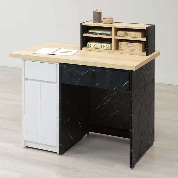 維特3.7尺櫃檯桌(坐右) Hampton,漢汀堡,台灣製造,ABS封邊處理,桌,桌子,櫃檯桌