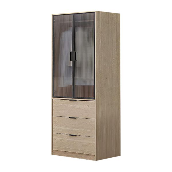 凱文2.5尺衣櫥 Hampton,漢汀堡,衣櫥,櫥櫃,櫃子,衣櫃,木心板材質,美背處理,2.5尺衣櫥,鋼珠滑軌