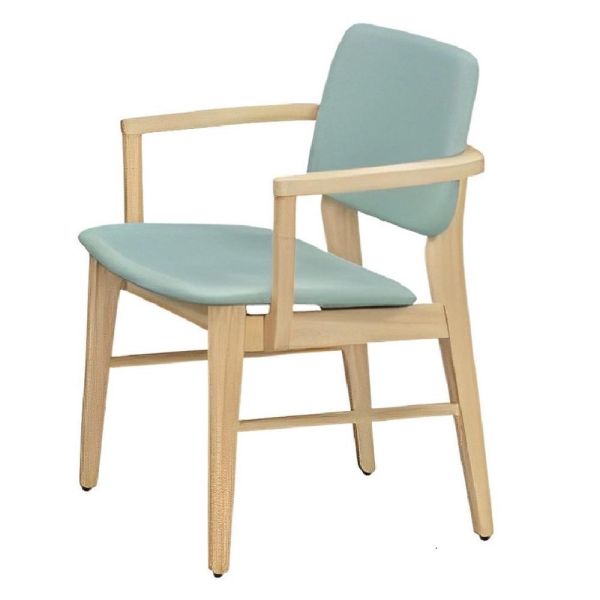 達芙實木餐椅-原木色-2入組/4入組 Hampton,漢汀堡,餐椅,椅子,實木,實木餐椅,橡膠木實木材質,PU皮革,穩固耐用