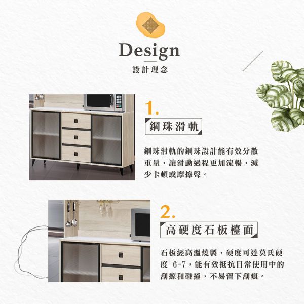 凱墨5.3尺碗盤櫃下座 Hampton,漢汀堡,書櫃,收納,櫃子,書櫥
