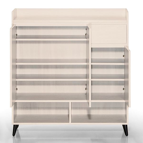 提姆白梧桐4尺鞋櫃 Hampton,漢汀堡,白梧桐4尺鞋櫃,收納櫃,木心板,美背處理,櫃子,櫃類,書櫃,鞋櫃,置物櫃,貼耐磨指皮