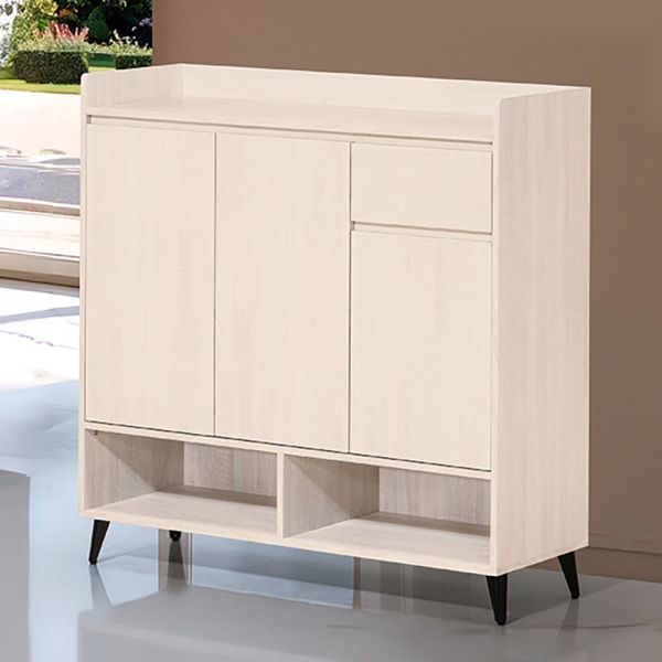 提姆白梧桐4尺鞋櫃 Hampton,漢汀堡,白梧桐4尺鞋櫃,收納櫃,木心板,美背處理,櫃子,櫃類,書櫃,鞋櫃,置物櫃,貼耐磨指皮