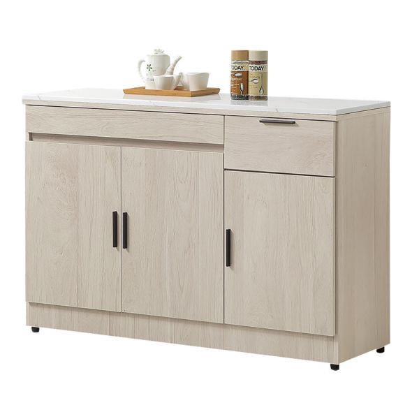 諾頓4尺碗盤櫃下座 Hampton,漢汀堡,4尺碗盤櫃組下座,櫥櫃,櫃子,櫃類,鋼珠滑軌,美背處理,木心板材質