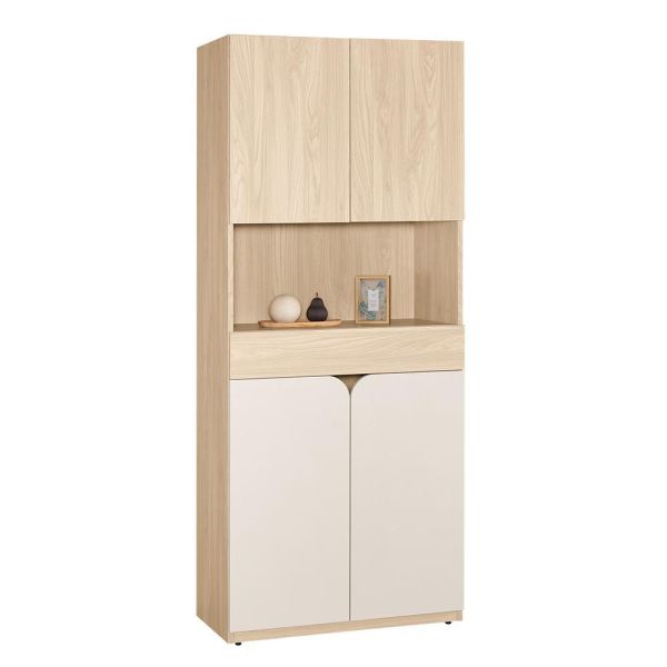 迪伊2.7尺玄關鞋櫃 Hampton,漢汀堡,2.7尺玄關鞋櫃,鞋櫃,櫃子,櫃類,油壓緩衝後鈕,A級環保木心板材質,P美背式處理