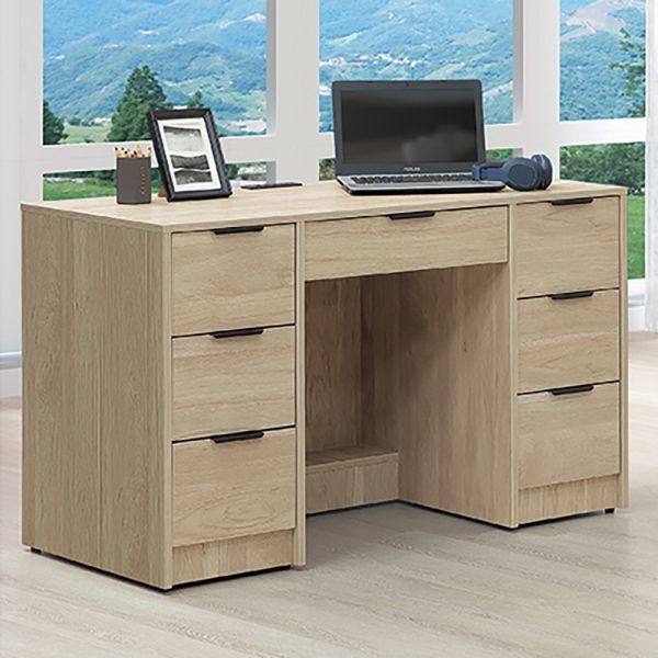 凱文4尺書桌 Hampton,漢汀堡,4尺書桌,書桌,桌子,書房,木心板材質,鋼珠滑軌,美背處理