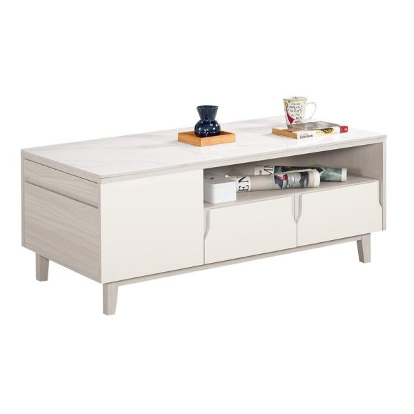 斯亞4尺岩板大茶几 Hampton,漢汀堡,茶几,4尺岩板大茶几,茶几,桌子,咖啡桌,國際標準低甲醛防蛀木心板材質,鋼珠滑軌