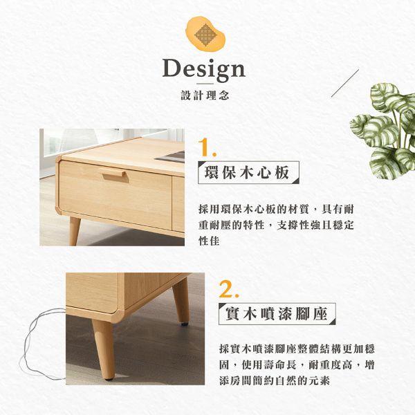 貝詩大茶几 Hampton,漢汀堡,茶几,大茶几,環保木心板,收納空間,實木噴漆腳座,邊桌,耐重,台灣製造