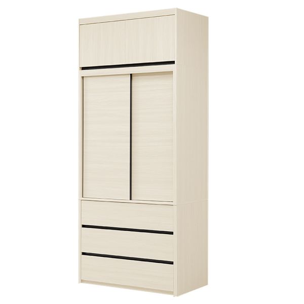 蕾亞白榆木3.5尺衣櫥 Hampton,漢汀堡,衣櫥,櫥櫃,櫃子,衣櫃,木心板材質,美背處理,3.5尺衣櫥,鋼珠滑軌