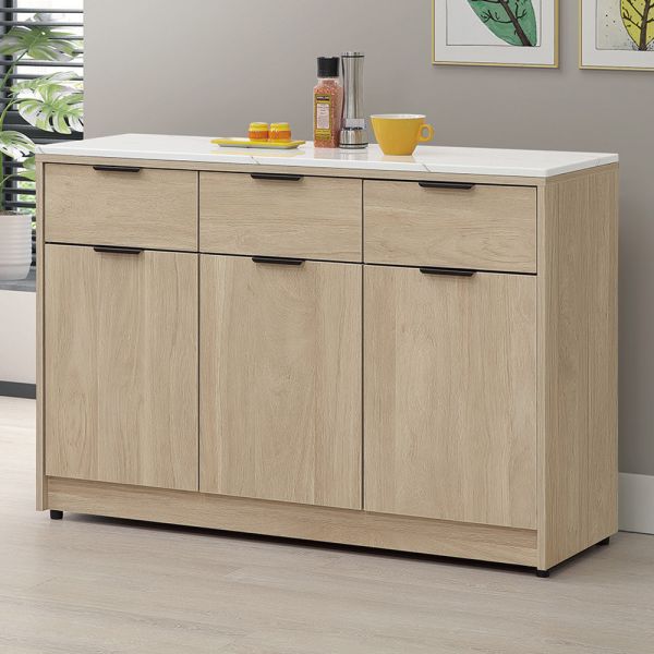 凱文4尺碗盤櫃下座 Hampton,漢汀堡,4尺碗盤櫃組下座,櫥櫃,櫃子,櫃類,鋼珠滑軌,美背處理,木心板材質