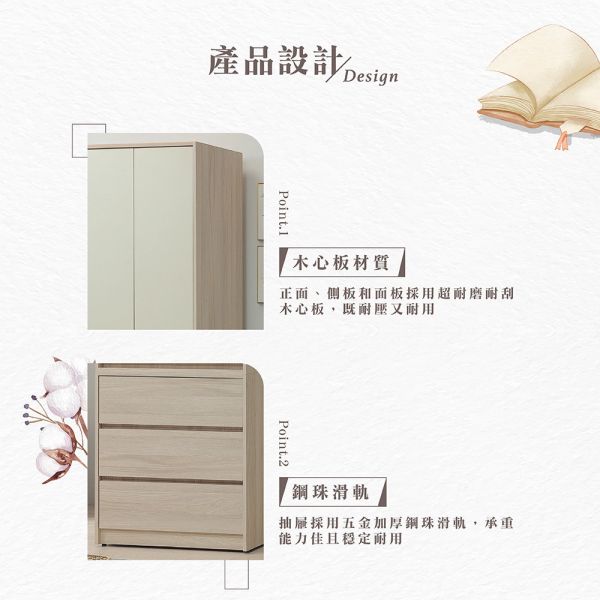伊芯3×7尺衣櫥 Hampton,漢汀堡,衣櫥,櫥櫃,櫃子,衣櫃,木心板,美背處理,3×7尺衣櫥,鋼珠滑軌