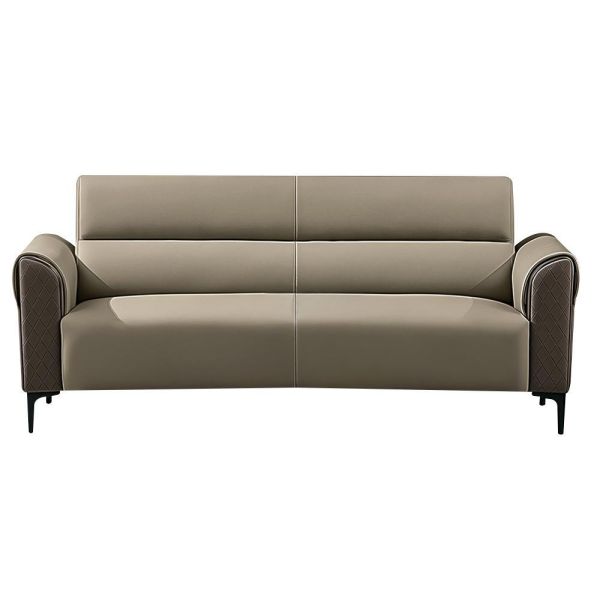 伊森三人貓抓皮沙發椅 Hampton,漢汀堡,沙發,三人沙發,貓抓皮材質,高密度泡棉,黑砂粉體烤漆五金腳座,耐刮耐磨防潑水,沙發椅,椅子,三人椅