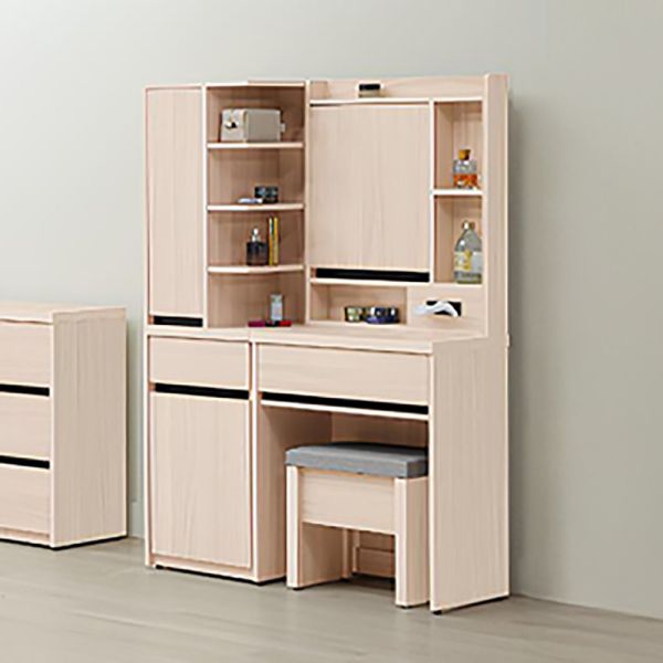 黛安3.3尺鏡台-含椅 Hampton,漢汀堡,化妝桌,化妝台,化妝椅,化妝桌椅,化妝鏡台,鏡台,鏡台含椅,3.3尺鏡台,鋼珠滑軌,美背處理