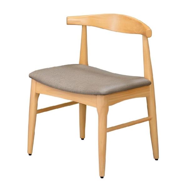 亞森實木餐椅-原木色-2入組/4入組 Hampton,漢汀堡,餐椅,椅子,實木,實木餐椅,橡膠木實木材質,PU皮革,穩固耐用