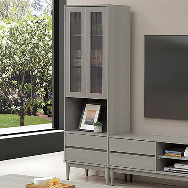 莫卡2尺收納高櫃 Hampton,漢汀堡,2尺收納高櫃,櫥櫃,櫃子,櫃類,鋼珠滑軌,不鏽鋼緩衝後鈕,木心板材質,實木腳架,長虹PS板,1.5mmABS封邊