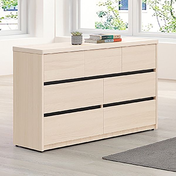 黛安七斗櫃 Hampton,漢汀堡,斗櫃,七斗斗櫃,櫥櫃,櫃子,櫃類,木心板,靜音鋼珠滑軌,美背處理