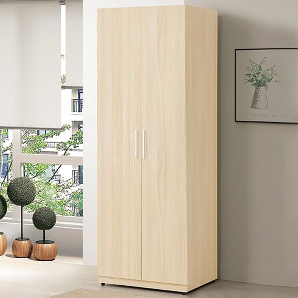 羅尼雙桿2.5尺衣櫥 Hampton,漢汀堡,衣櫥,櫥櫃,櫃子,衣櫃,木心板材質,雙桿衣櫥,2.5尺衣櫥,鋼珠滑軌