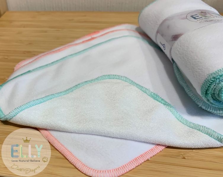 Elly Cloth Wipes, 5 Count Baby wipes, cloth wipes.