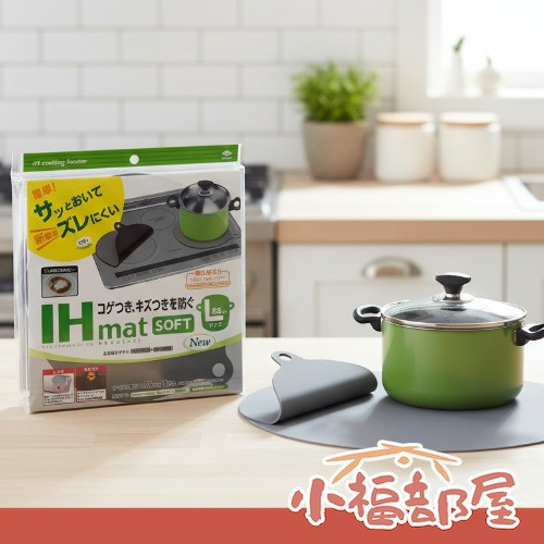 東洋 日本製 IH爐保護防刮墊（L加大25cm/橘21cm/灰21cm） IH爐防刮墊, 東洋IH墊, 防滑耐熱墊, 玻璃爐面保護, IH爐配件, 廚房防刮, IH專用防滑墊, 可水洗爐墊, 日本IH保護墊, 耐熱防刮墊