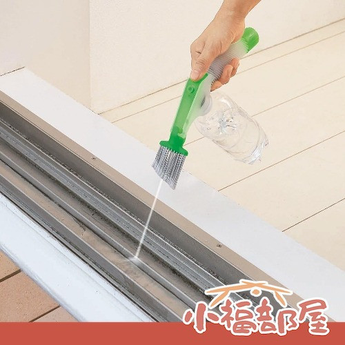 Cogit 噴射水壓清潔刷 Cogit, 清潔刷, 水壓清潔, 窗框清潔, 縫隙清潔, 寶特瓶清潔工具, 家事清潔, 日本家居用品, 細部刷具
