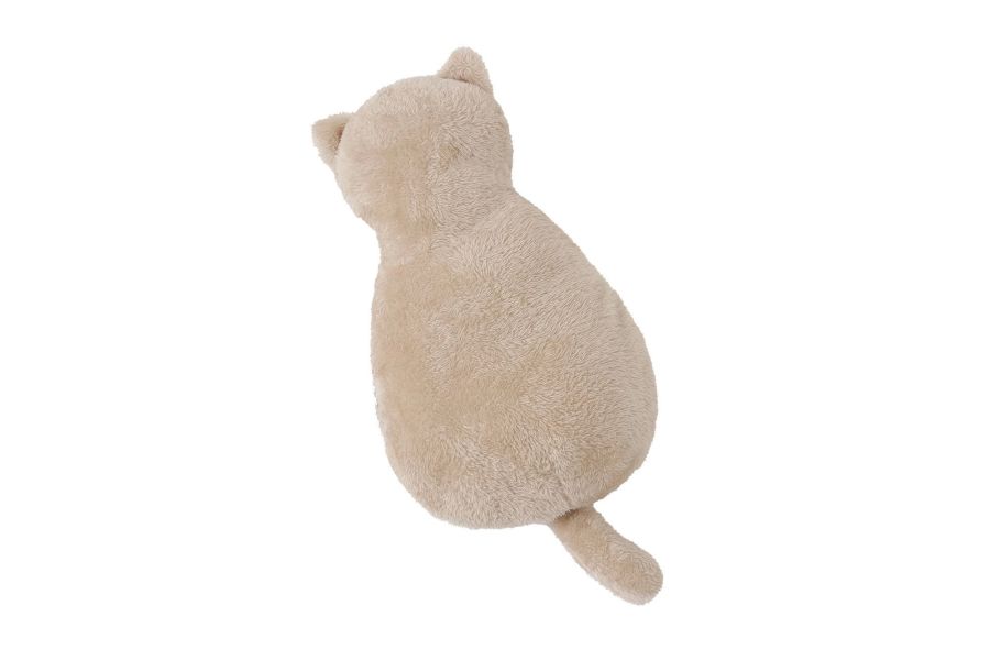 Needs Lab 蓄水式貓咪熱水袋(灰褐色-グレージュ/玫瑰色-ローズピンク/駝色-キャメル) 貓咪熱水袋,暖水袋,日本保暖小物,冬季抗寒,可水洗暖水袋,重複使用熱水袋,暖手暖肚,交換禮物,Needs Lab,日本暖冬用品,絨毛熱水袋,療癒系保暖