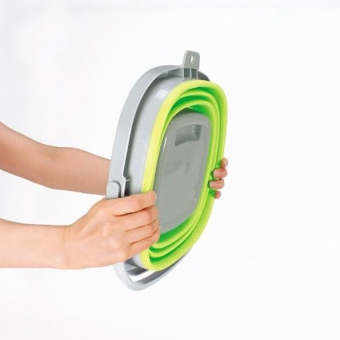 Cogit 可折疊收納水桶 10L Cogit, 摺疊水桶, 可折疊水桶, 露營用品, 洗車工具, 家用水桶, 防災備品, 省空間收納, 輕量水桶, 日本清潔用品