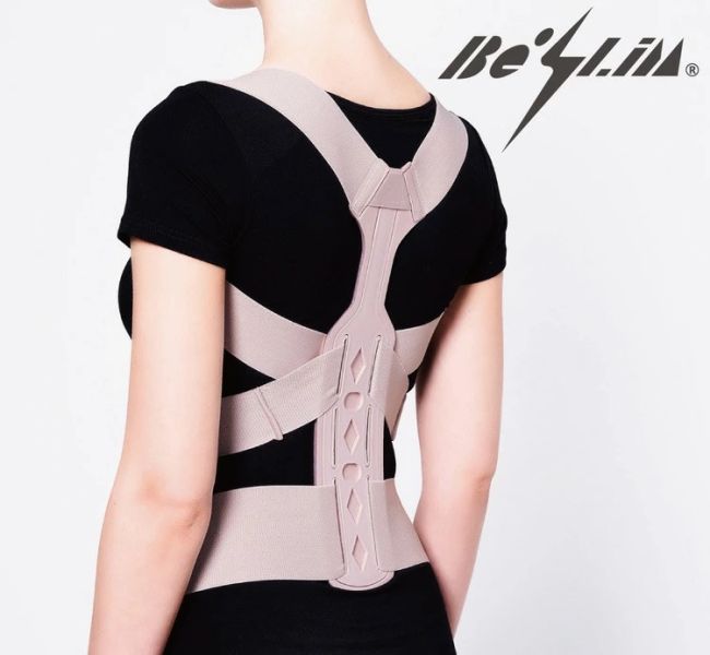 Cogit Beslim防駝背神器（男女適用/久坐/長時間坐姿） Cogit, 駝背調整帶, 肩胛支撐帶, 坐姿矯正, 久坐神器, 姿勢調整 貓背調整, 上班族舒緩, 輕量支撐帶, 居家挺背
