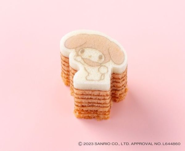 Katanukiya 三麗鷗造型年輪蛋糕 三入組 Katanukiya,三麗鷗年輪蛋糕,造型蛋糕,Hello Kitty蛋糕,美樂蒂,酷洛米,日本甜點,日系送禮,角色甜點,年輪蛋糕