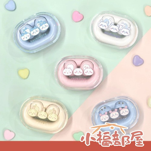 日本 gourmandise 吉伊卡哇耳機 入耳式 可連線 高音質 烏薩奇 小八貓 小桃 立體聲道【小福部屋】 