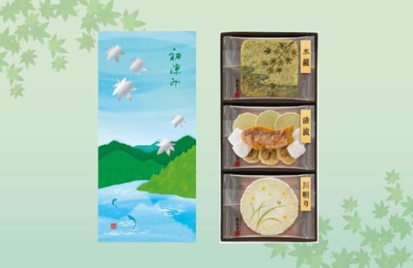 桂新堂 初涼之息 蝦餅禮盒 10入 桂新堂,蝦餅禮盒,日本仙貝,蝦味煎餅,夏季禮盒,日式伴手禮,端午送禮,日式點心,日本零食禮盒,高級蝦餅