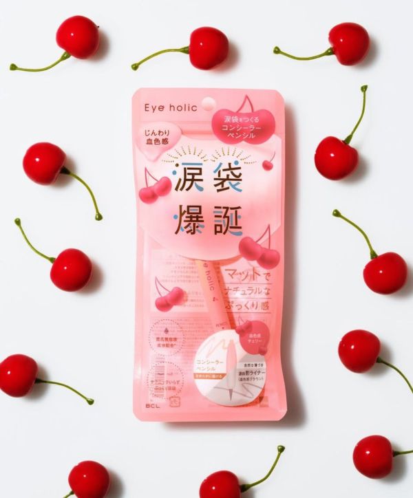 限定色 日本 BCL eye holic 涙袋爆誕 雙頭臥蠶筆 遮瑕筆 臥蠶提亮 臥蠶陰影 陰影筆 提亮筆 眼瞼下至【小福部屋】 