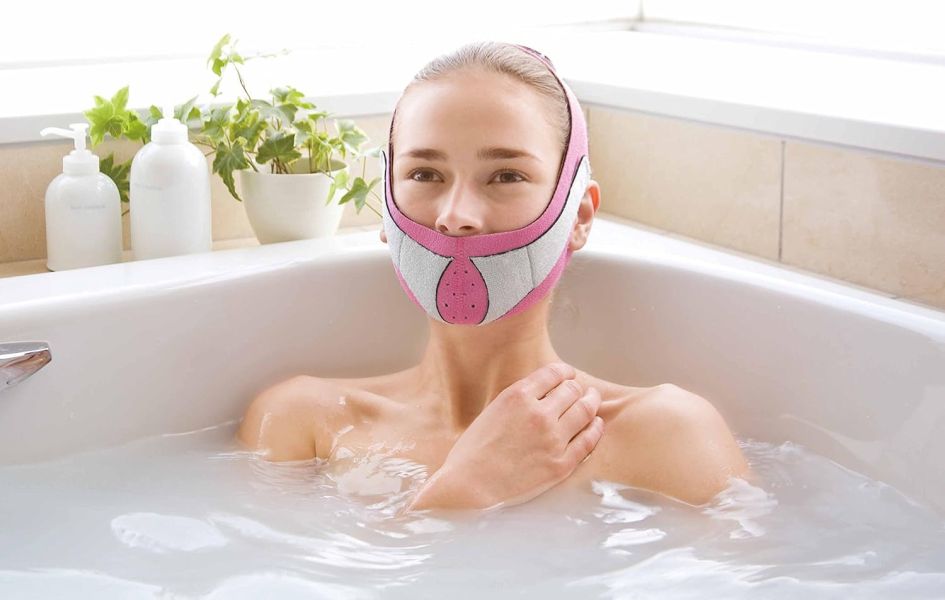 COGIT 日本製 臉部提拉帶（基礎版/進階版） COGIT, 臉部提拉帶, 小臉補正, 發汗提拉帶, 日本製臉部護理, 提拉, 居家小臉工具, 立體臉部包覆, 雙段拉提, 小顔護理用品