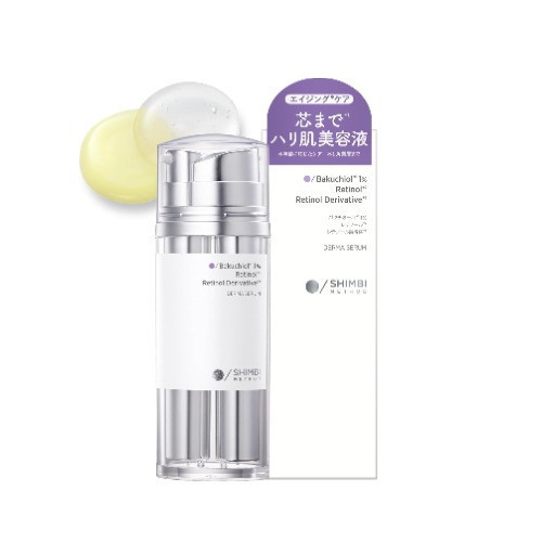 社群話題 SHIMBI METHOD A醇雙管精華 30ml 美容液 保濕 解決乾燥 毛孔粗大 細紋 膠原蛋白 補水 【小福部屋】 