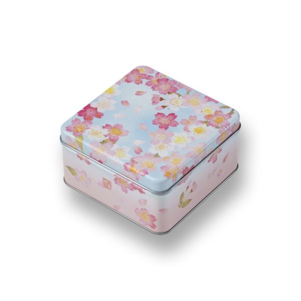 小倉山莊 春季限定 春櫻十色 綜合仙貝 95g 小倉山莊, 春櫻十色, 春季限定仙貝, 櫻花米菓, 京都米果, 日本鐵盒禮盒, 春日伴手禮