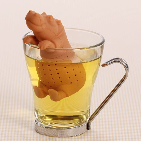 ANIMAL TEA INFUSER 動物濾茶器 動物濾茶器, 創意茶具, 趣味泡茶小物, 矽膠濾茶器, 午茶用品, 搞笑小物, 下午茶推薦, 茶具禮物, ANIMAL TEA INFUSER, 日本創意生活雜貨