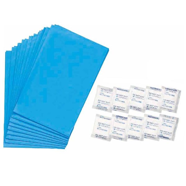 Cogit 日本製 緊急用簡易廁所（組裝式簡易馬桶/廁所凝固劑 500g/廁所袋 10回份） Cogit, 簡易廁所, 緊急馬桶, 凝固劑, 防災用品, 車用廁所, 停水備品, 應急用品, 露營裝備, 日本製