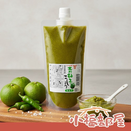 FUNDOKIN 大分特產 日本製 青柚子胡椒 500g 青柚子胡椒,日本香料,柚子辣椒醬,火鍋調味料,麵食辛香料,生魚片沾醬,日式調味品,大容量業務用調味料,柚子胡椒500g,日本料理必備
