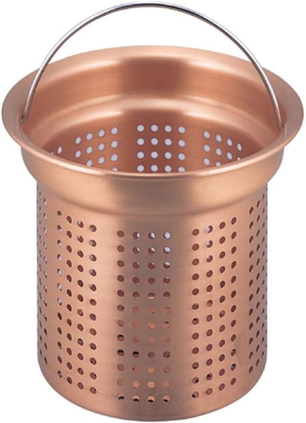 【現貨在台】下村企販 日本製 銅製排水孔(深型/淺型) 下村企販,銅製排水孔,日本製,防臭,水槽排水孔,廚房用品,浴室排水,易清洗,純銅製,日本主婦愛用,小福部屋,日系居家