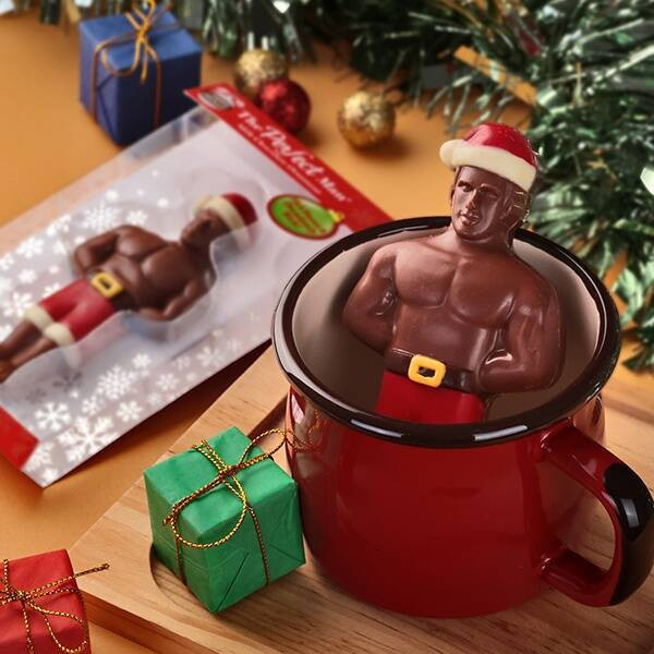 The Perfect Man 完美男人聖誕巧克力 (迷你款/中款-棉花糖/大款) The Perfect Man, 猛男巧克力, 聖誕巧克力, 倒數月曆, 聖誕禮盒, 交換禮物, 節慶甜點, 聖誕節, 耶誕禮物, 日本巧克力, 熱可可, 派對禮盒, 可愛巧克力, 節日限定