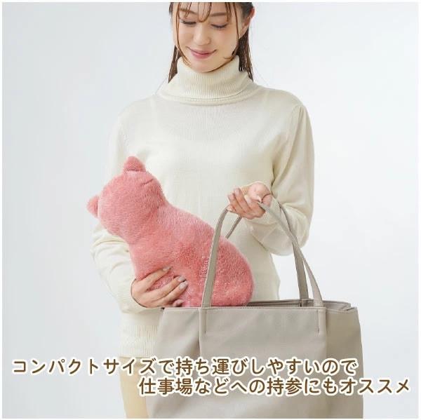 日本 Needs labo 貓咪造型熱水袋 暖手袋 暖暖包 重複使用 暖手寶 溫暖 保暖好物 冬季 交換禮物 聖誕節 【小福部屋】 