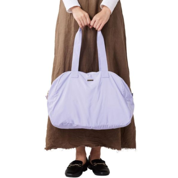 ROPE’ PICNIC 旅行袋 (紫色/米灰) ROPE PICNIC, 日本旅行袋, 登機包, 行李箱掛袋, 輕旅包, 旅行收納袋, 出國包, 露營包, 日系時尚, 登機袋推薦, 女孩旅行, 輕便行李袋