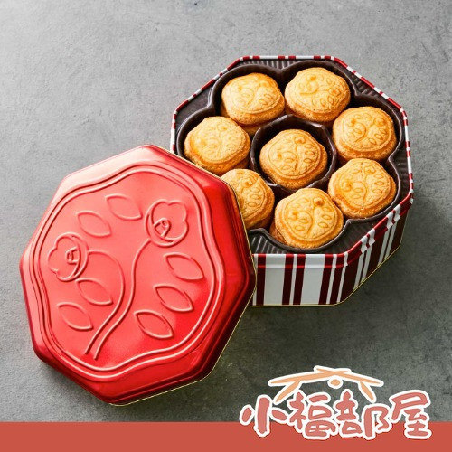 資生堂パーラー 花椿鐵盒餅乾（24枚/48枚） 資生堂パーラー, 花椿餅乾, 日本餅乾, 昭和復刻, 奶油餅乾, 日本禮盒, 伴手禮, 鐵盒餅乾, 洋菓子, 新年禮盒, 企業採購, 日本甜點, 下午茶餅乾, 禮盒推薦