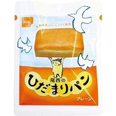 【6入組】日本原裝 尾西食品 長效期麵包 3年保存 地震 避難 防災 居家隔離 登山 防災食品【小福部屋】 