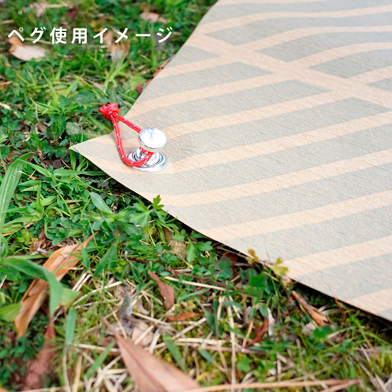 社群爆紅 日本製 RePePa 木漏れ日野餐墊 樹葉間隙 光影 再生紙 環保 永續 高質感 防水 輕便 設計感 戶外【小福部屋】 