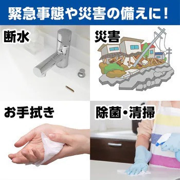 日本製 長效期防災濕紙巾 可存放4-5年 災害 防災必備 緊急 地震 常備 緊急用 除箘 好攜帶 清潔 