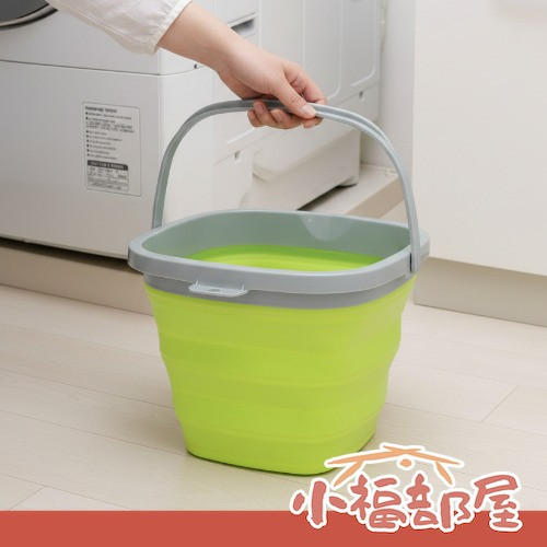Cogit 可折疊收納水桶 10L Cogit, 摺疊水桶, 可折疊水桶, 露營用品, 洗車工具, 家用水桶, 防災備品, 省空間收納, 輕量水桶, 日本清潔用品