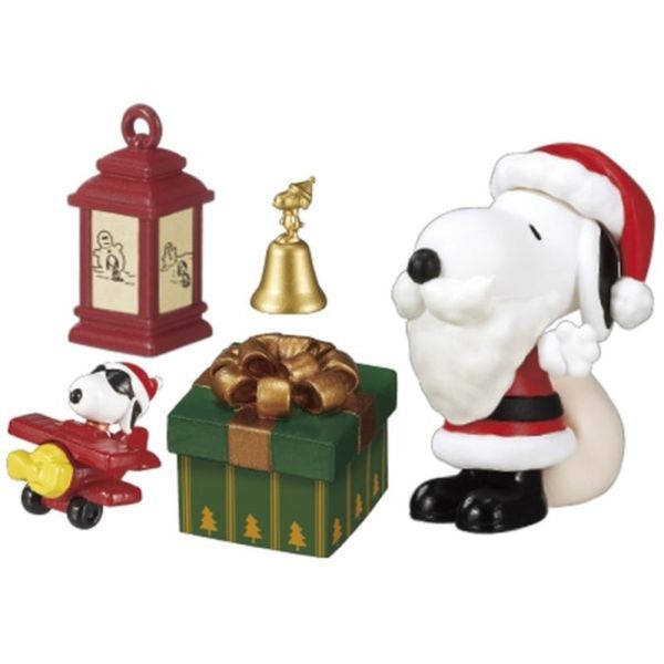 SNOOPY's Christmas Night 聖誕節公仔 史努比,RE-MENT,日本正版,微型公仔,聖誕限定,SNOOPY 聖誕,交換禮物,公仔收藏,療癒擺飾,袖珍玩具,隨機公仔