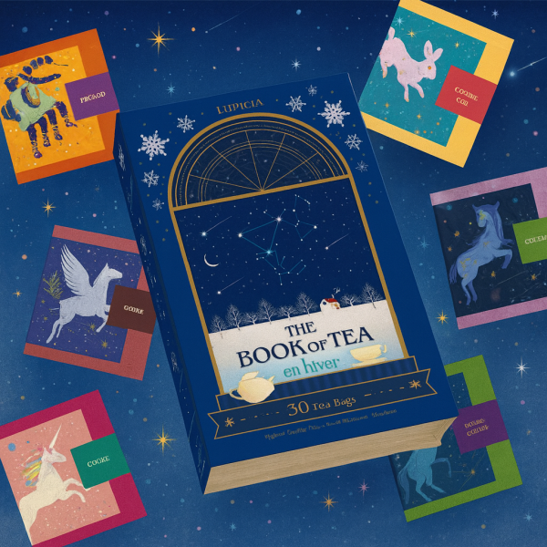 Lupicia 2025冬季限定 30種茶體驗書 LUPICIA, Book of Tea, 日本茶, 紅茶, 花草茶, 茶包禮盒, 冬季限定, 聖誕禮盒, 茶禮盒, 節慶禮物, 日本限定, 茶葉組, 抹茶玄米茶, 禮物推薦, 日本選品